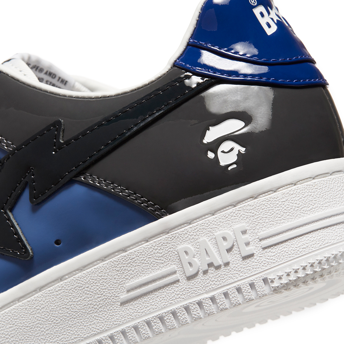 A Bathing Ape Bapesta Color Camo Blue 3