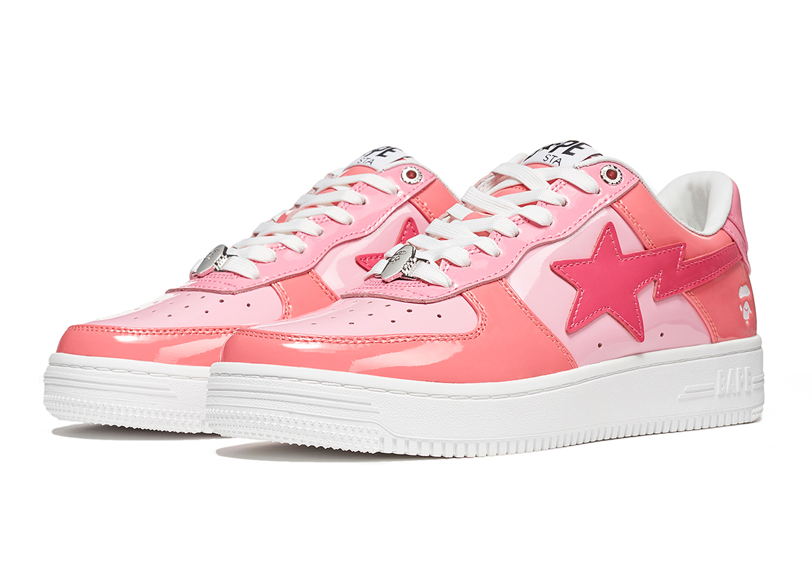 A Bathing Ape Bapesta Color Camo Pink 4