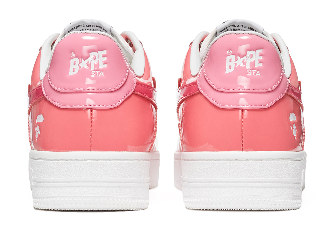 A Bathing Ape Bapesta Color Camo Pink 5