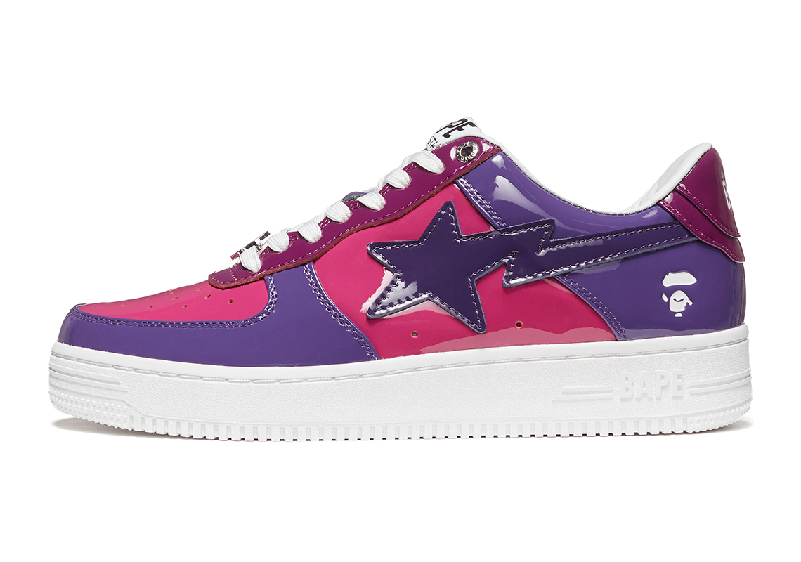 A Bathing Ape Bapesta Color Camo Purple 1