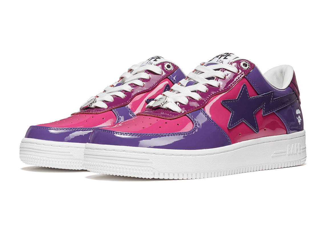 A Bathing Ape Bapesta Color Camo Purple 4