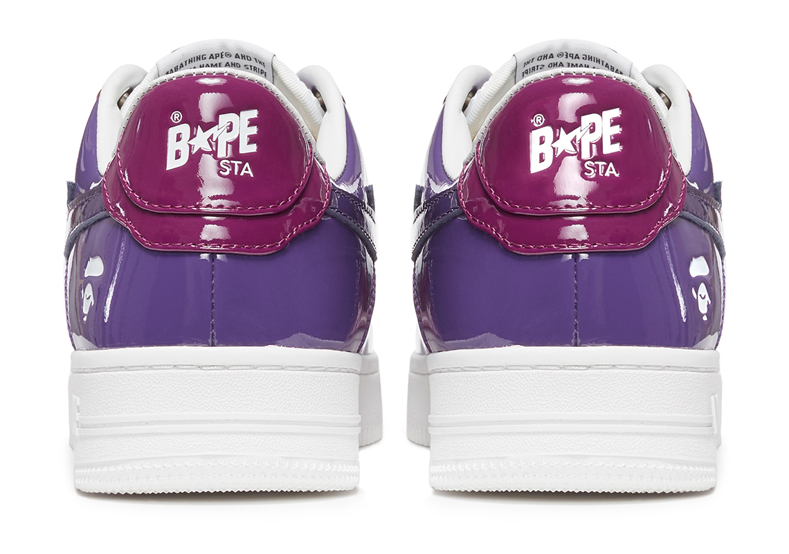 A Bathing Ape Bapesta Color Camo Purple 5