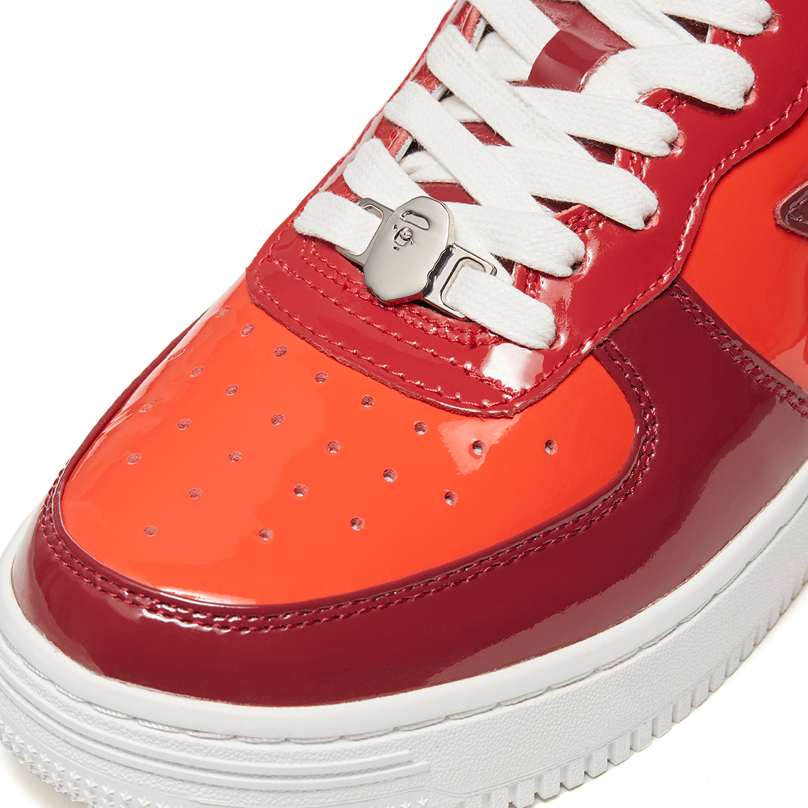 A Bathing Ape Bapesta Color Camo Red 2