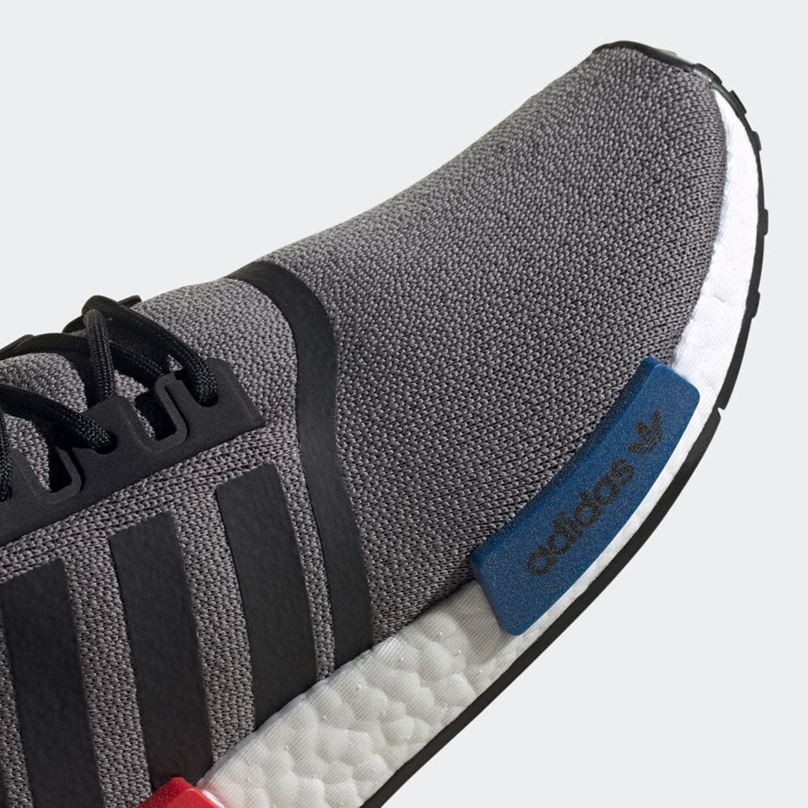 Adidas Nmd R1 Grey Four Core Black Cloud White Gz7924 4