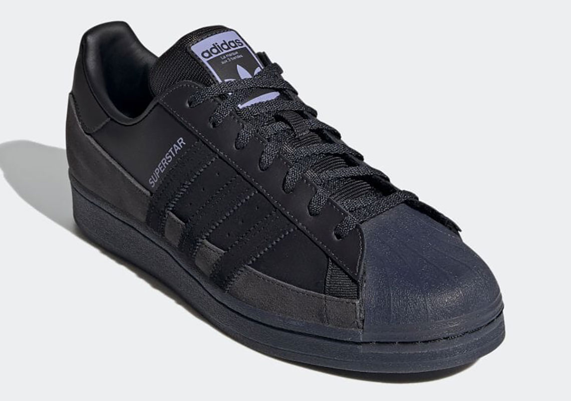 Adidas Superstar Core Black Dust Purple Core Black Fx5564 7