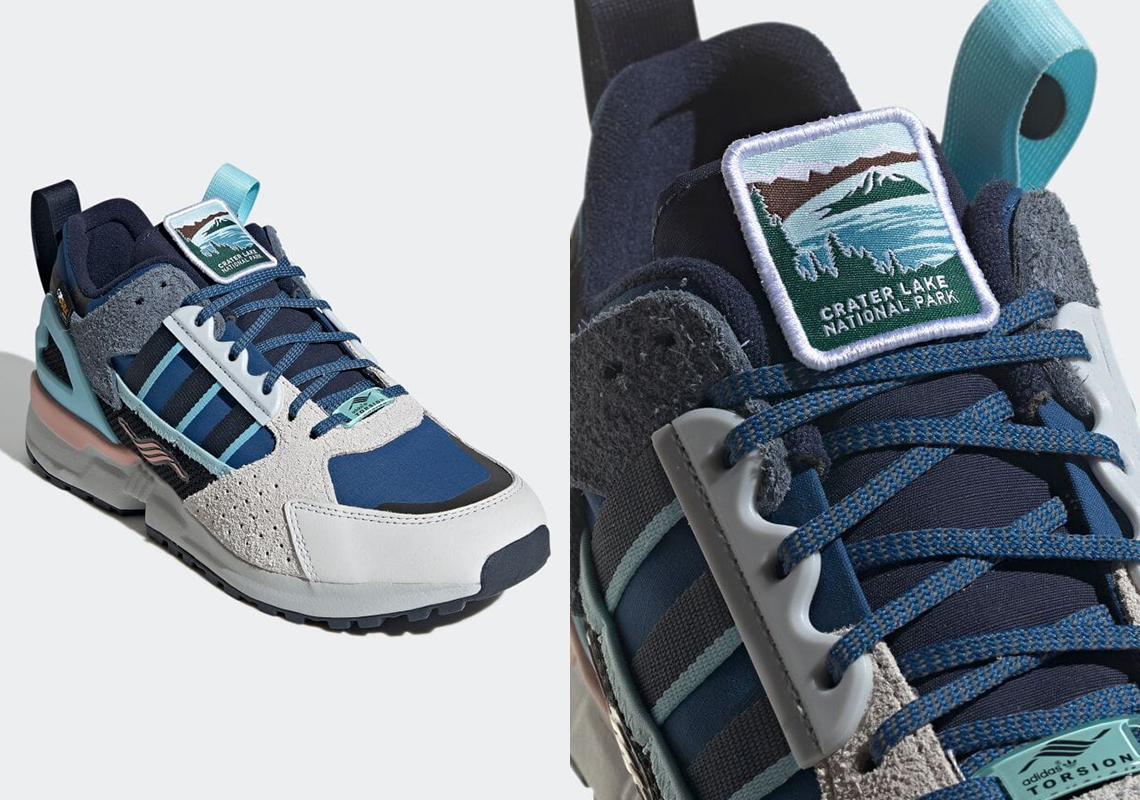 National Parks Foundation And adidas Link Up For ZX 10.000C CORDURA "Crater Lake"