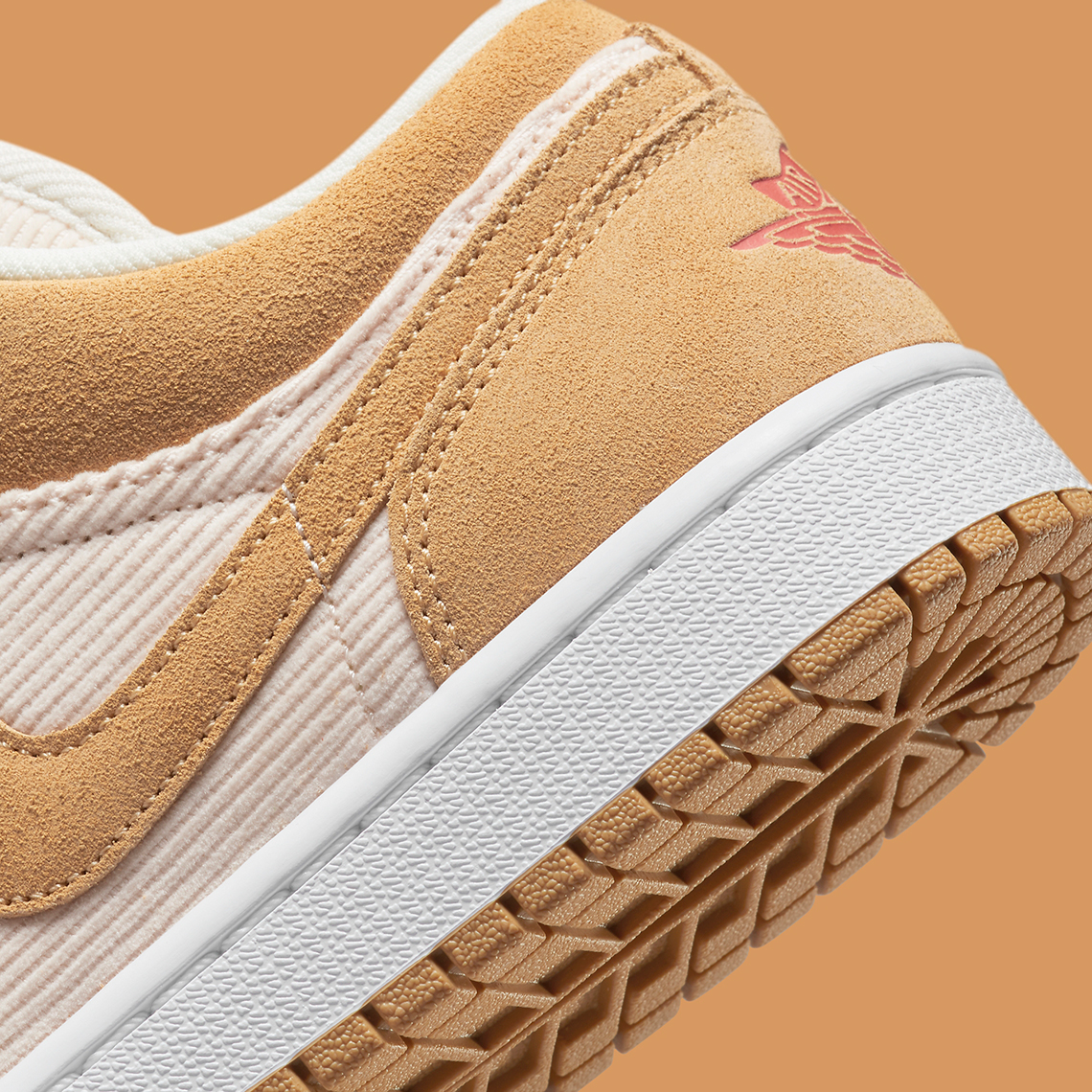 Air Jordan 1 Low Tan Suede Corduroy Dh7820 700 4