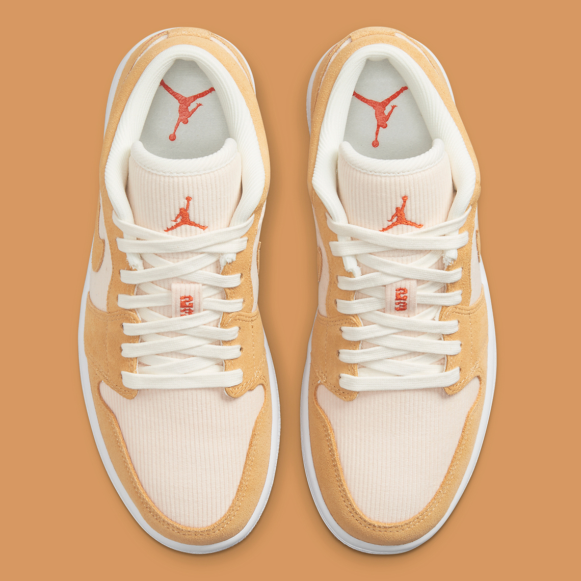 Air Jordan 1 Low Tan Suede Corduroy Dh7820 700 8