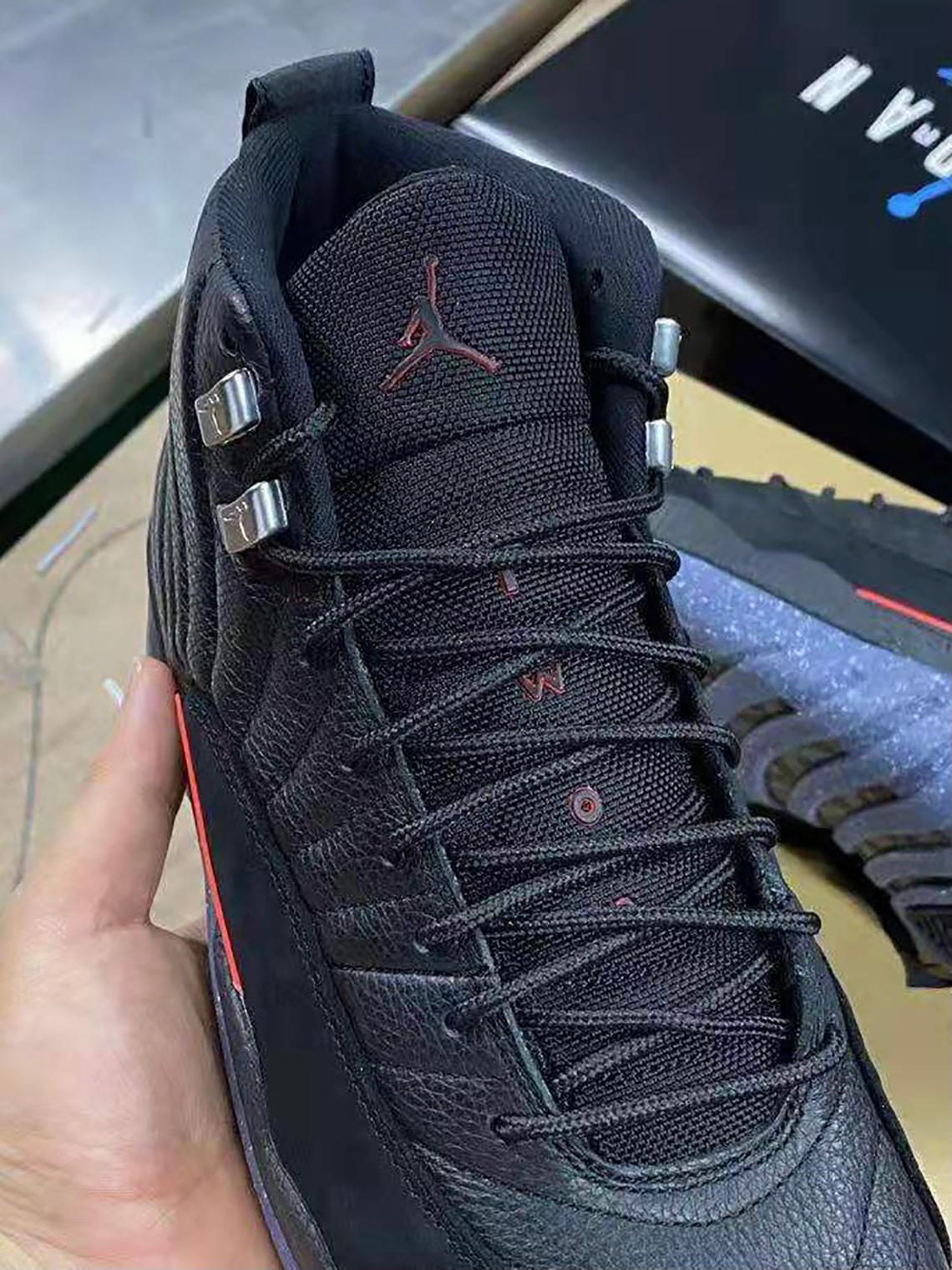 Air Jordan 12 Utility Black Bright Crimson White Dc1062 006 2