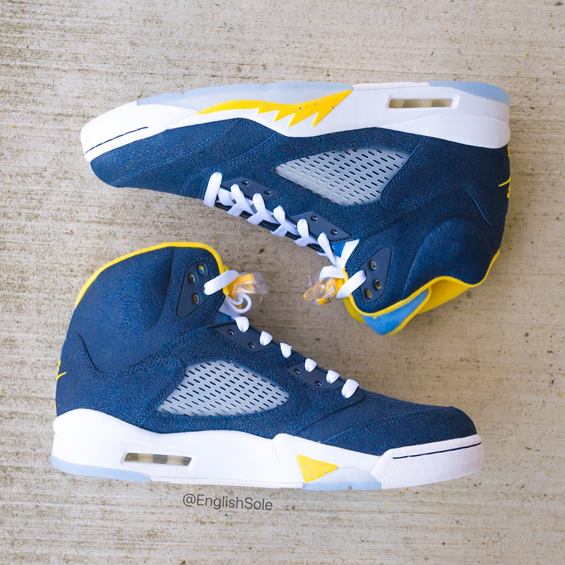 Air Jordan 5 Marquette Pe Photos 3