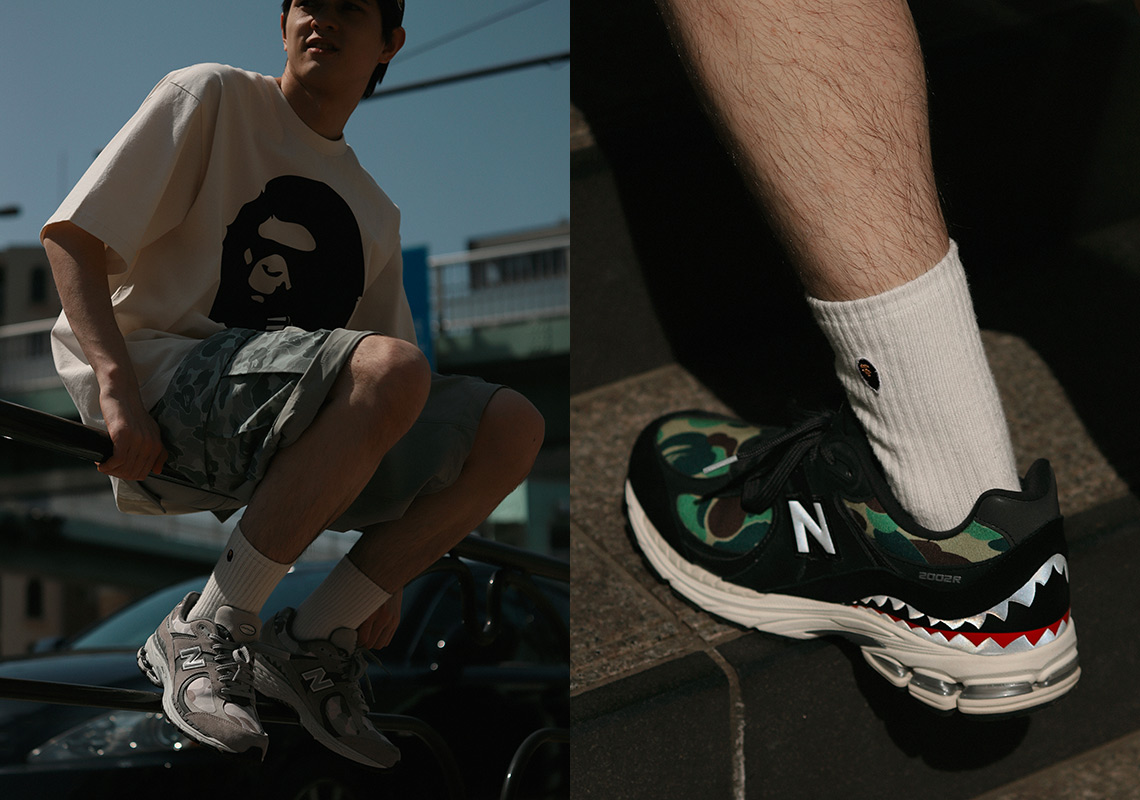 A Bathing Ape And New Balance Unveil Full Collection Ahead Of June 5th Launch