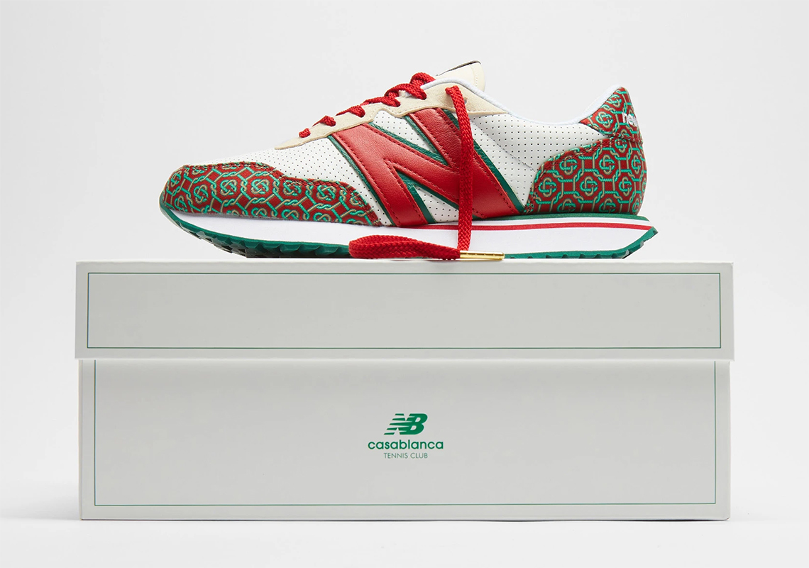 Casablanca's Seasonal Monogram Lands On The New Balance 237