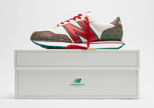 Casablanca’s Seasonal Monogram Lands On The New Balance 237