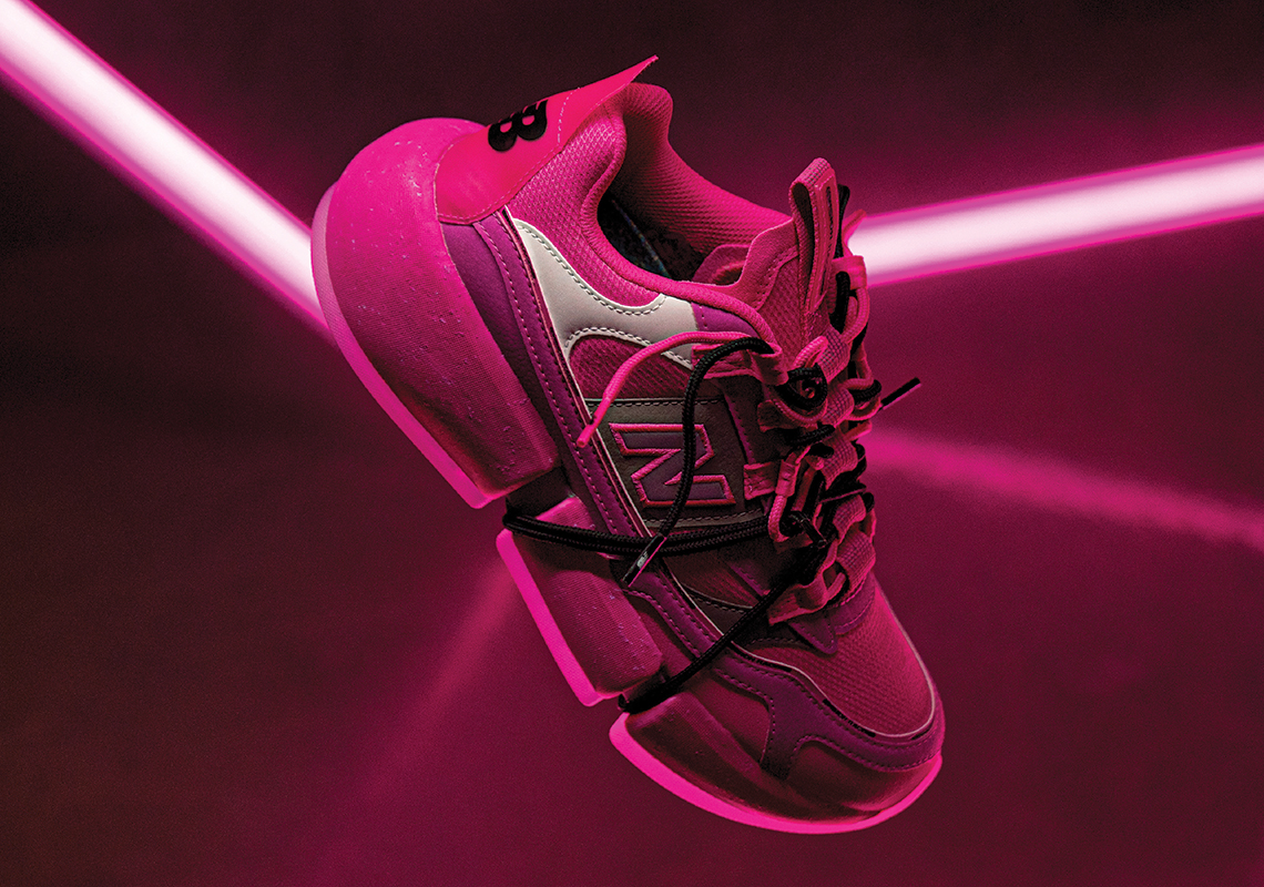 Jaden Smith New Balance Vision Racer Pink 1