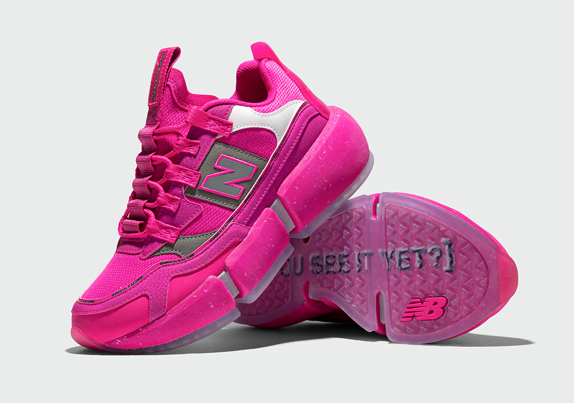 Jaden Smith New Balance Vision Racer Pink 3