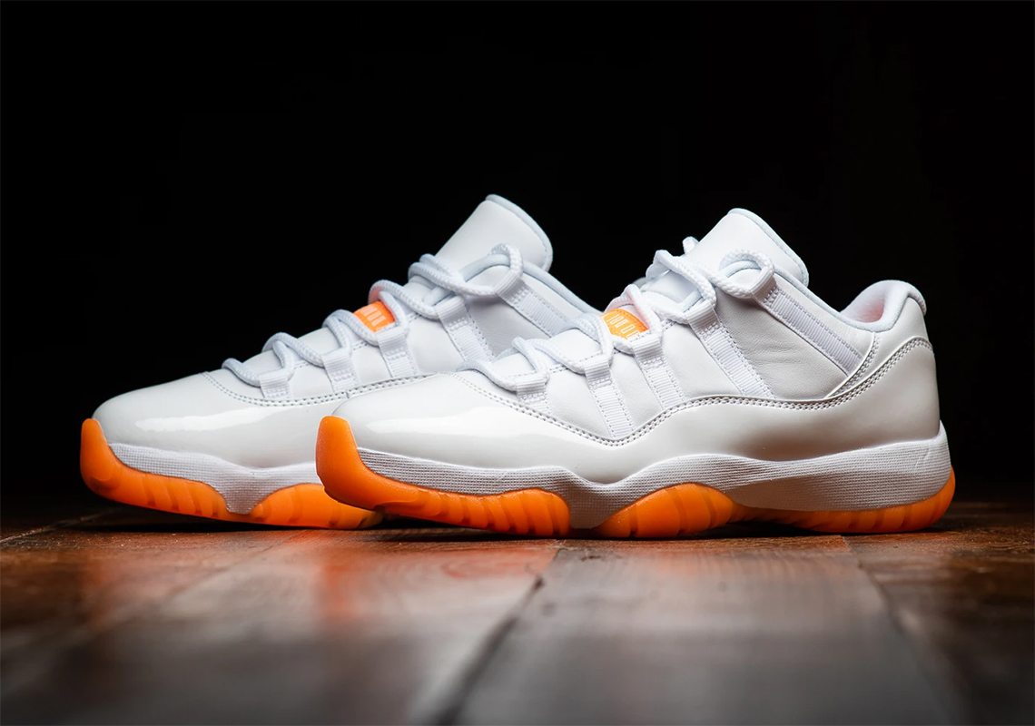 The Air Jordan 11 Low "Citrus" Releases Tomorrow