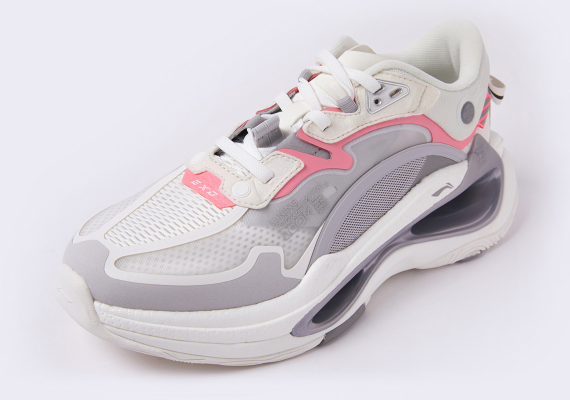 Li Ning Exd Infinity Grey Pink 1