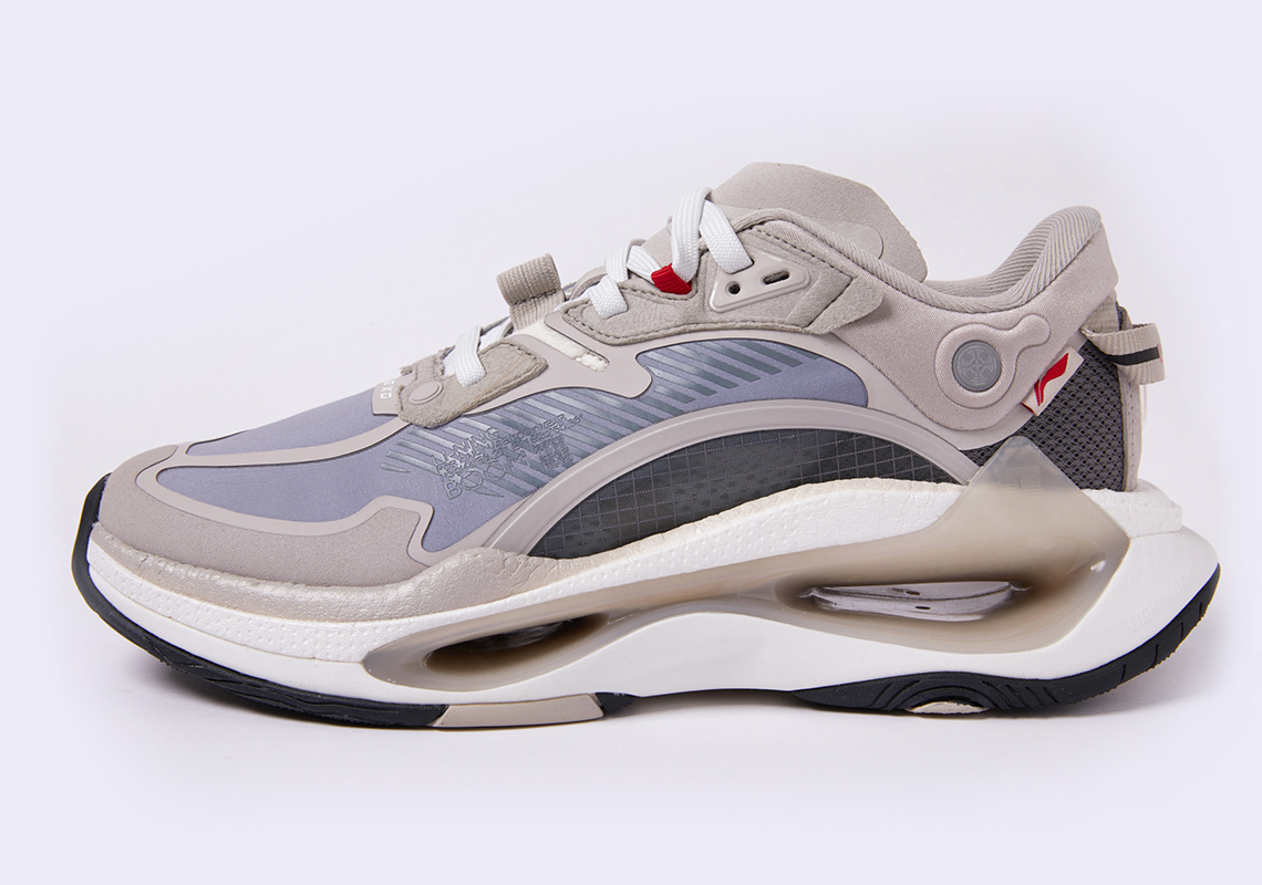 Li Ning Exd Infinity Grey White Red 1