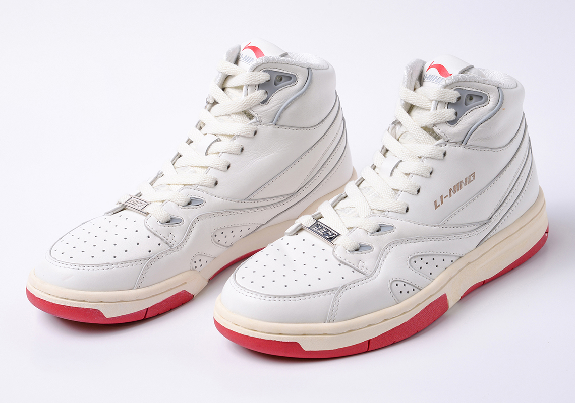 Li Ning Ss21 937 Deluxe Hi White Red 1