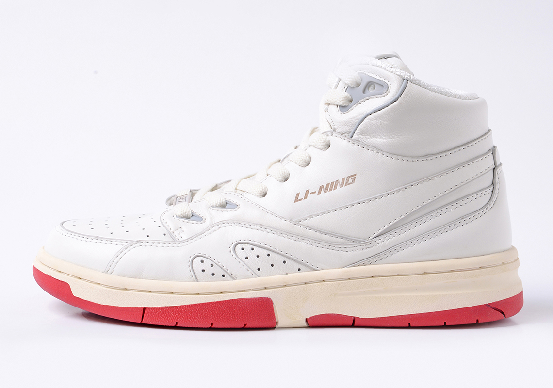 Li Ning Ss21 937 Deluxe Hi White Red 2