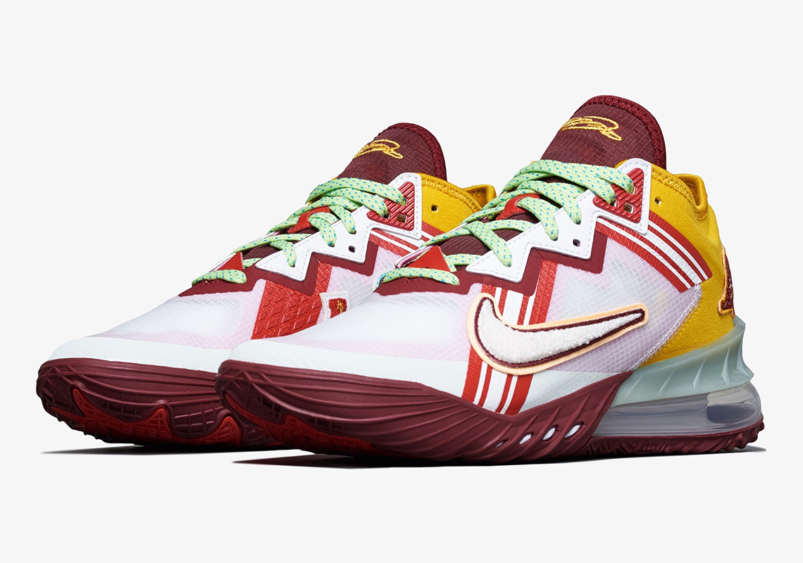 Mimi Plange Nike Lebron 18 Low Akron Cv7562 102 5