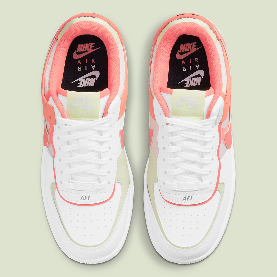 Nike Air Force 1 Shadow Wmns White Magic Ember Crimson Bliss Lime Ice Ci0919 110 6