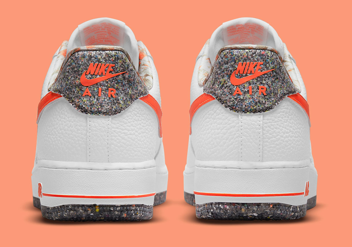 Nike Air Force 1 White Orange Dm9098 100 6