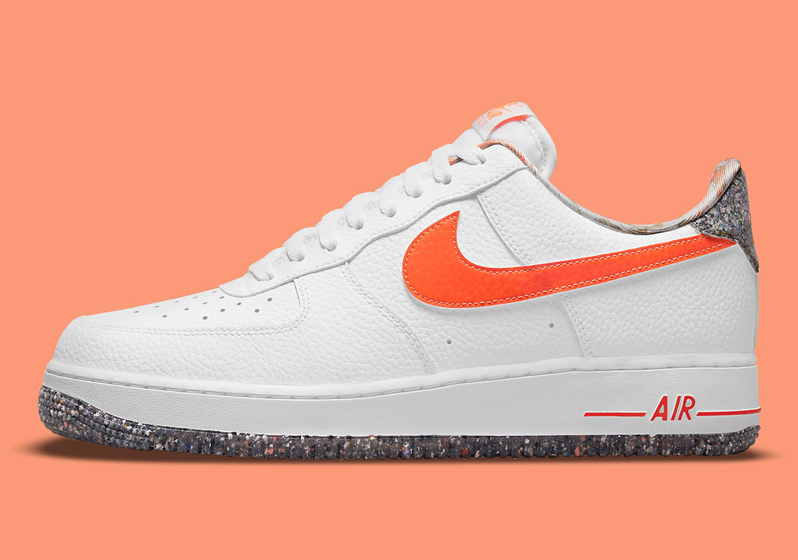 Nike Air Force 1 White Orange Dm9098 100 7