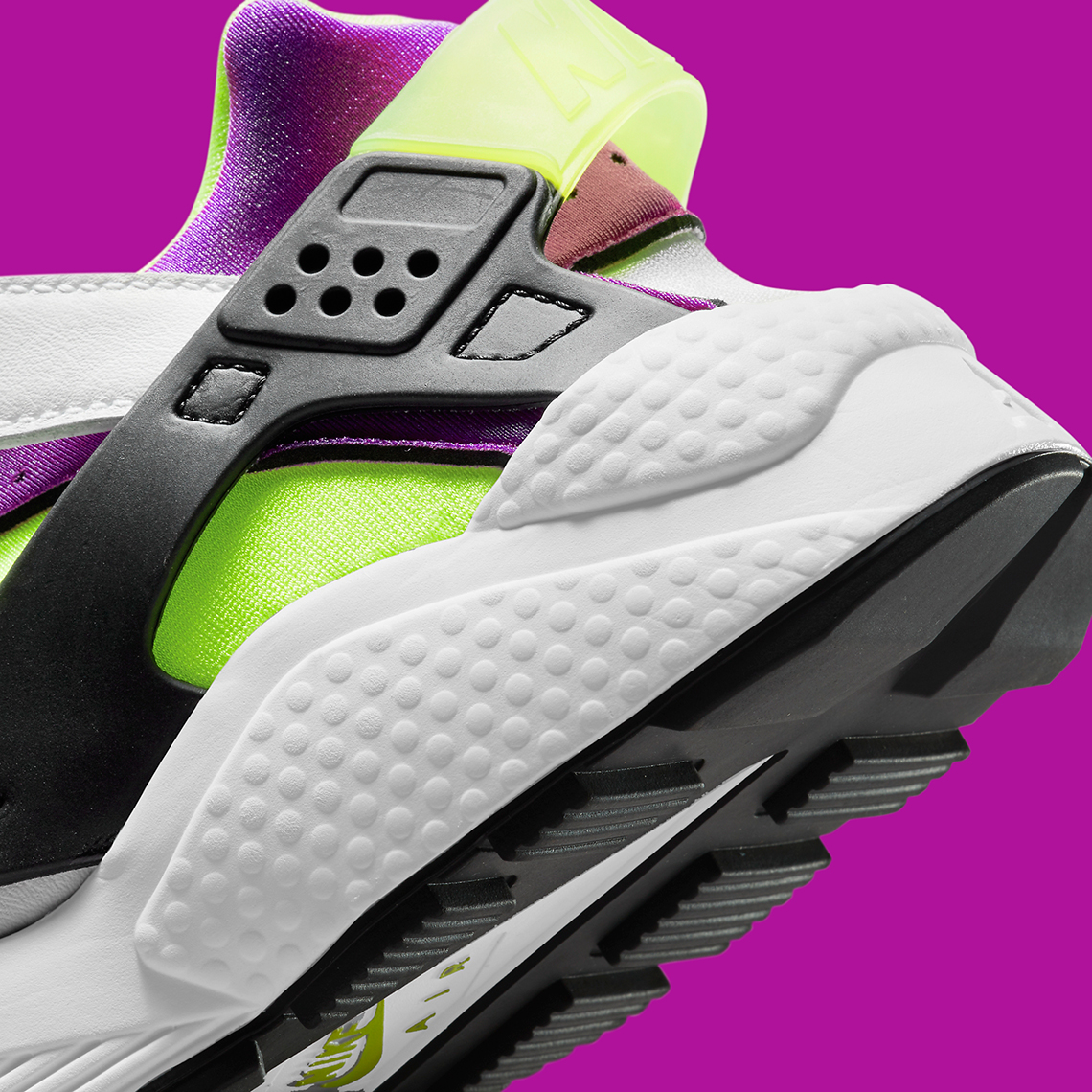 Nike Air Huarache White Neon Yellow Magenta Black Dh4439 101 1