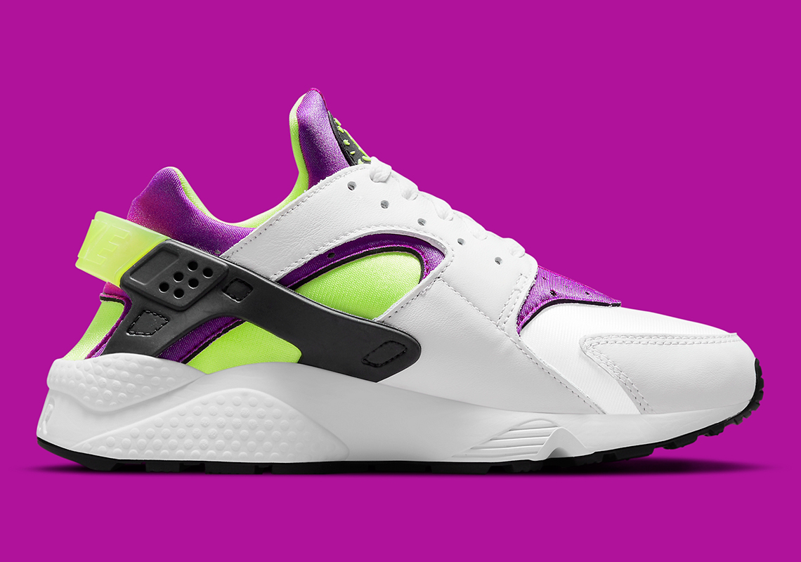 Nike Air Huarache White Neon Yellow Magenta Black Dh4439 101 3