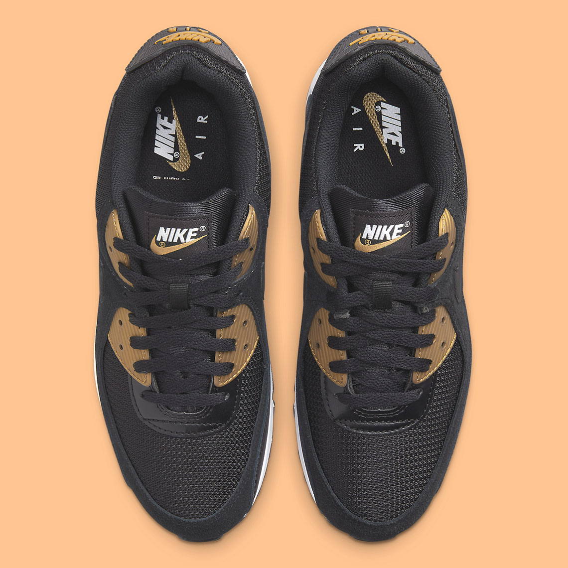 Nike Air Max 90 Black Gold Dm7557 001 8