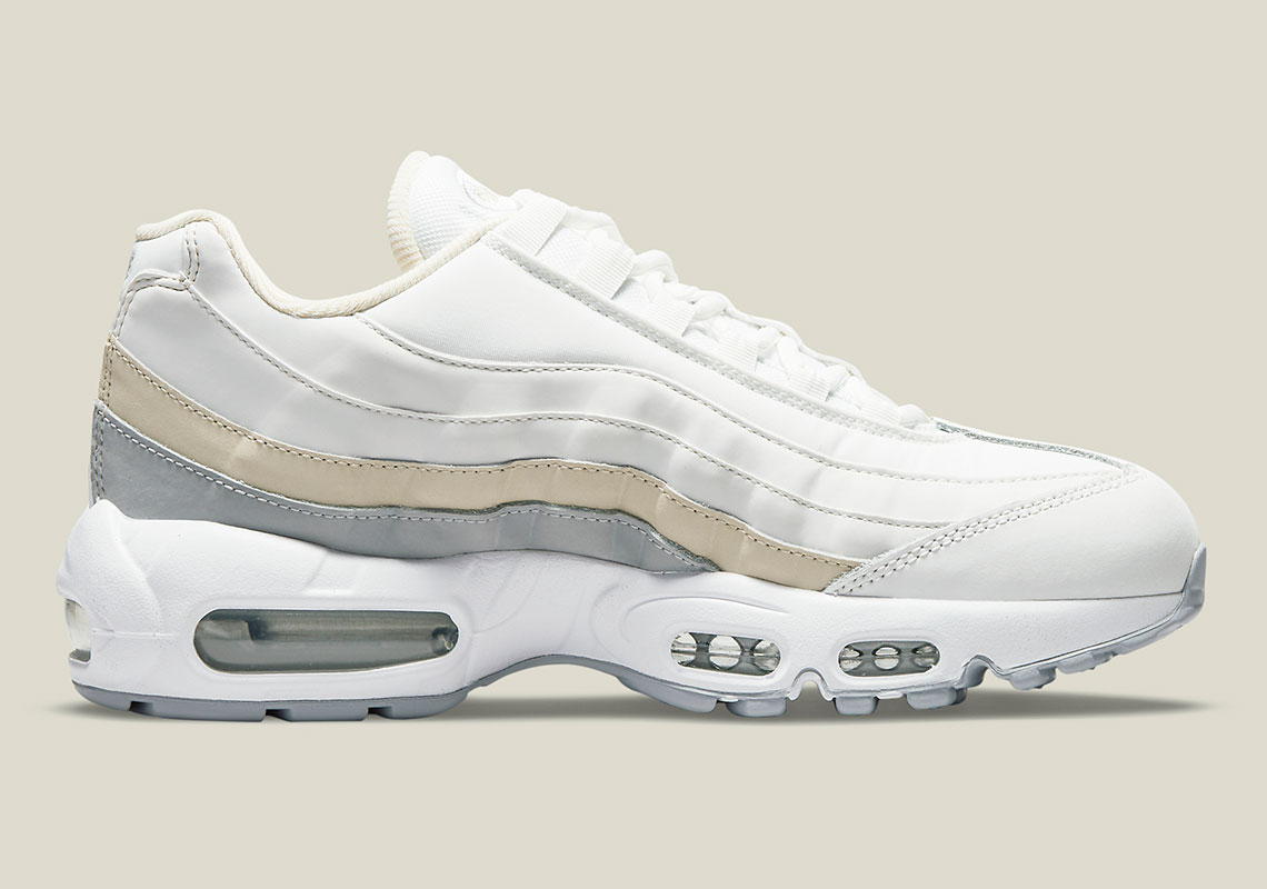 Nike Air Max 95 Wmns White Beige Grey Da8731 100 1