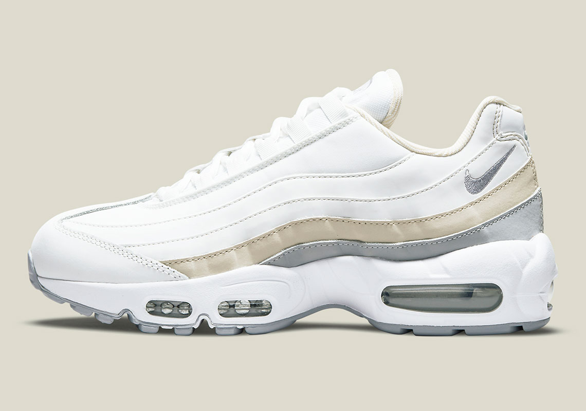 Nike Air Max 95 Wmns White Beige Grey Da8731 100 2