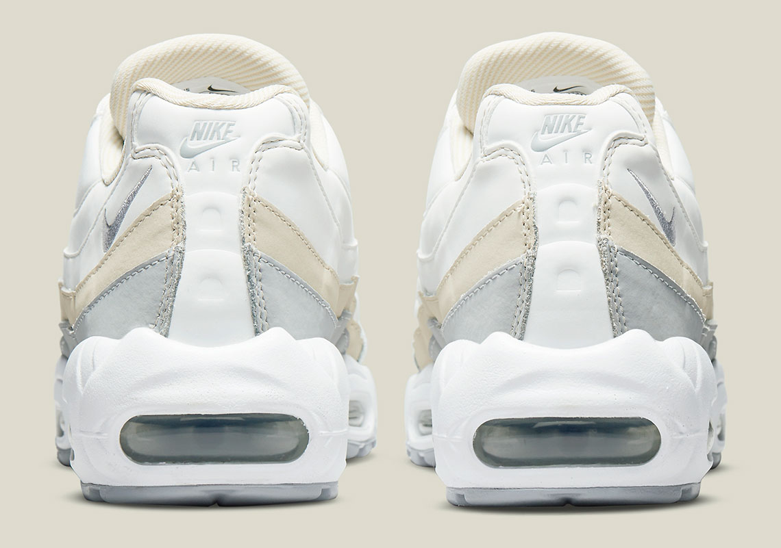 Nike Air Max 95 Wmns White Beige Grey Da8731 100 4