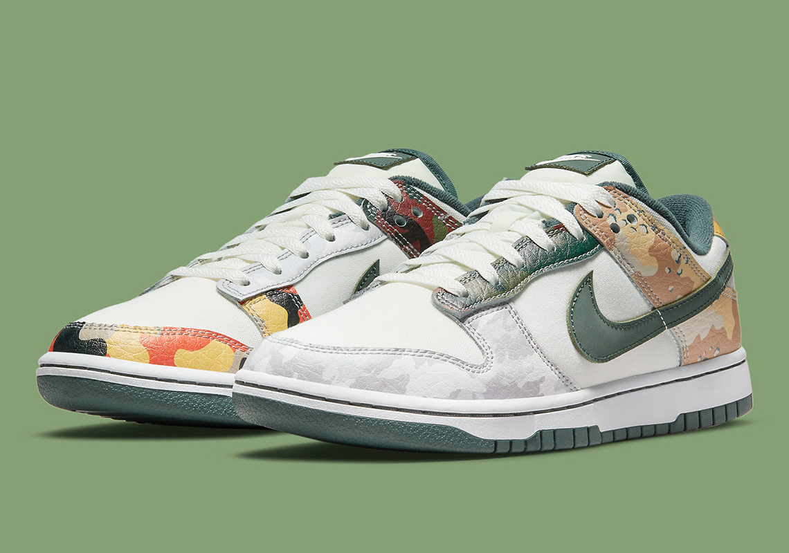 Another Nike Dunk Low SE In "Multi-Camo" Is Coming Soon