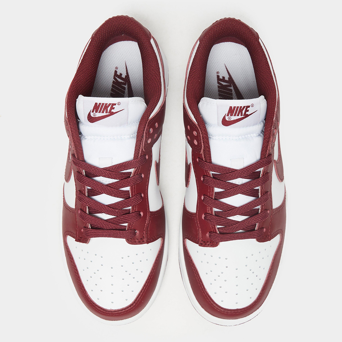 Nike Dunk Low Team Red White 3