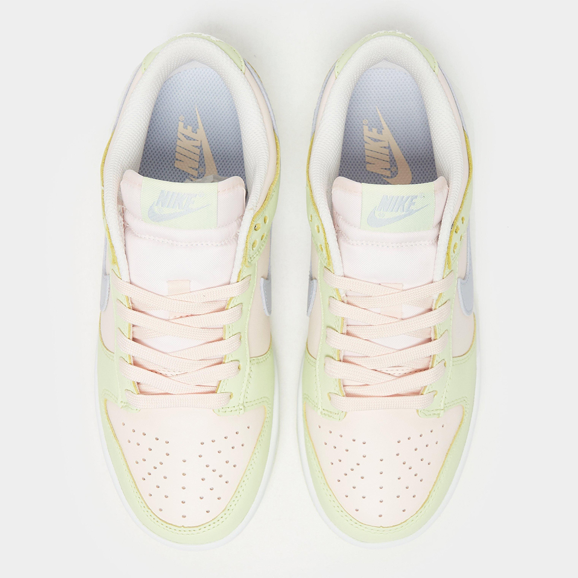 Nike Dunk Low Womens Light Soft Pink Ghost Lime Ice 3