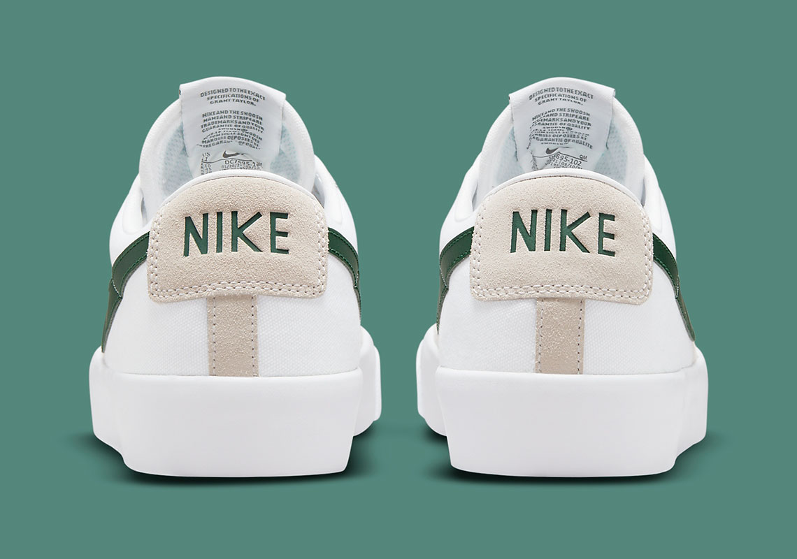 Nike Sb Blazer Low Gt White Green Dc7695 102 3