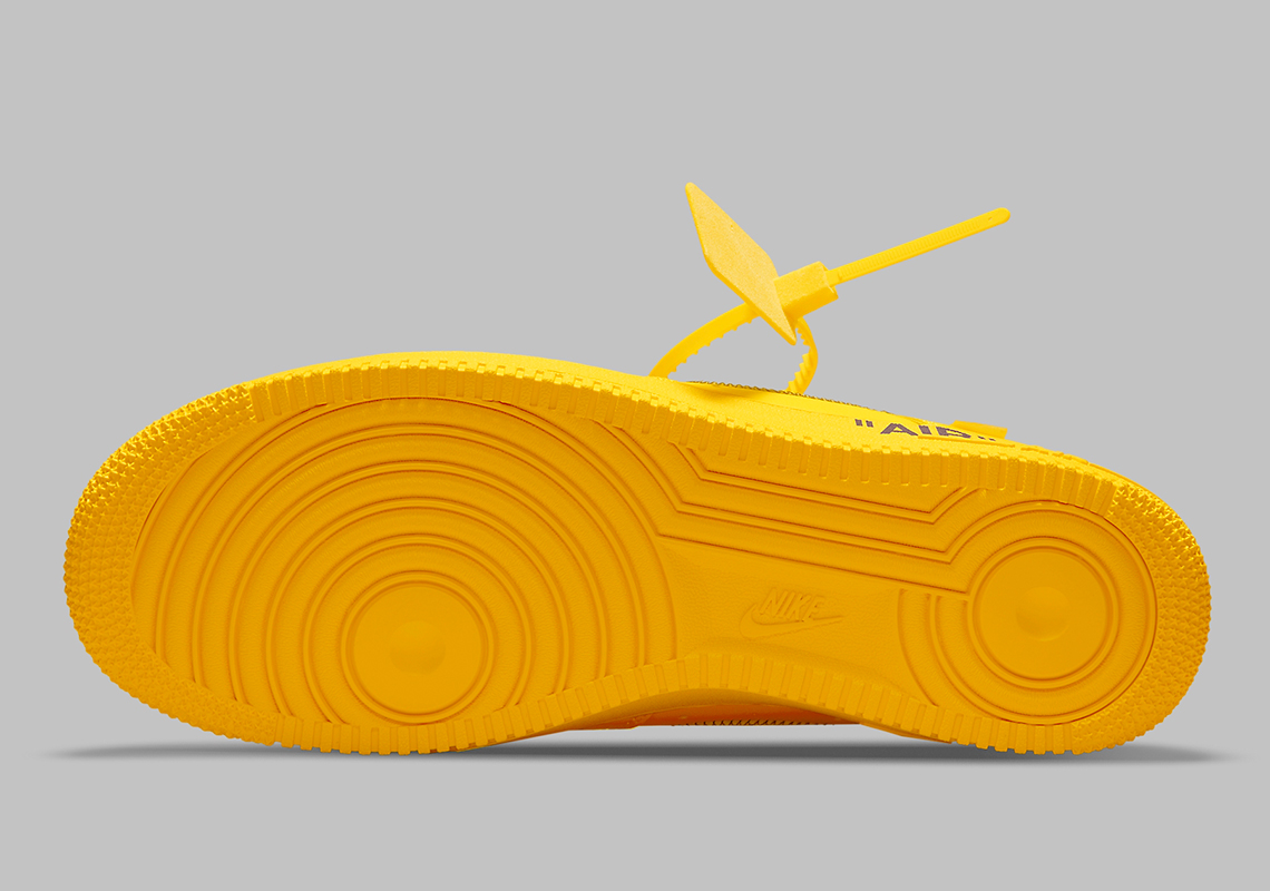 Off White Air Force 1 Yellow Dd1876 700 Release Date 1