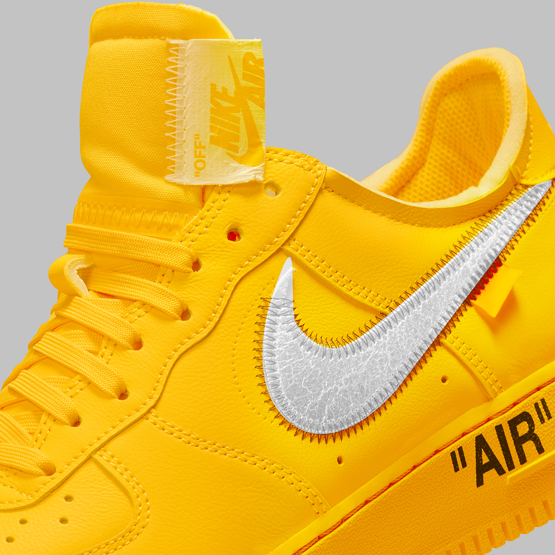 Off White Air Force 1 Yellow Dd1876 700 Release Date 4 1