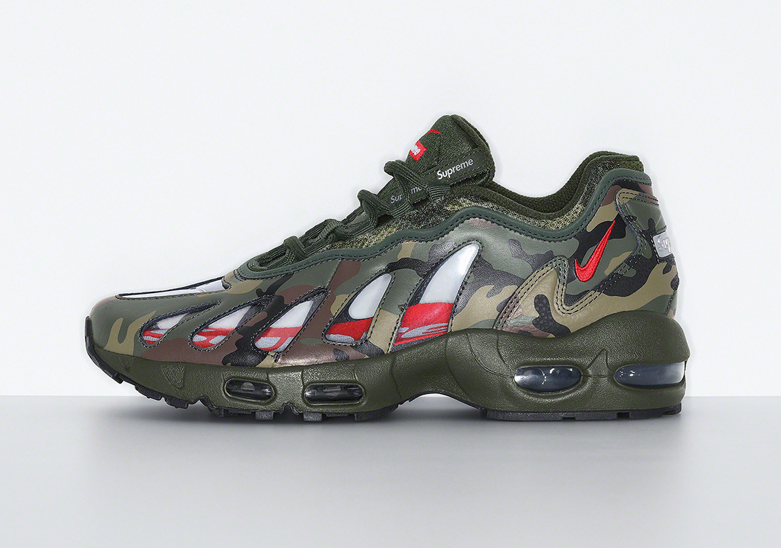 Supreme Nike Air Max 96 Camo Release Date 4