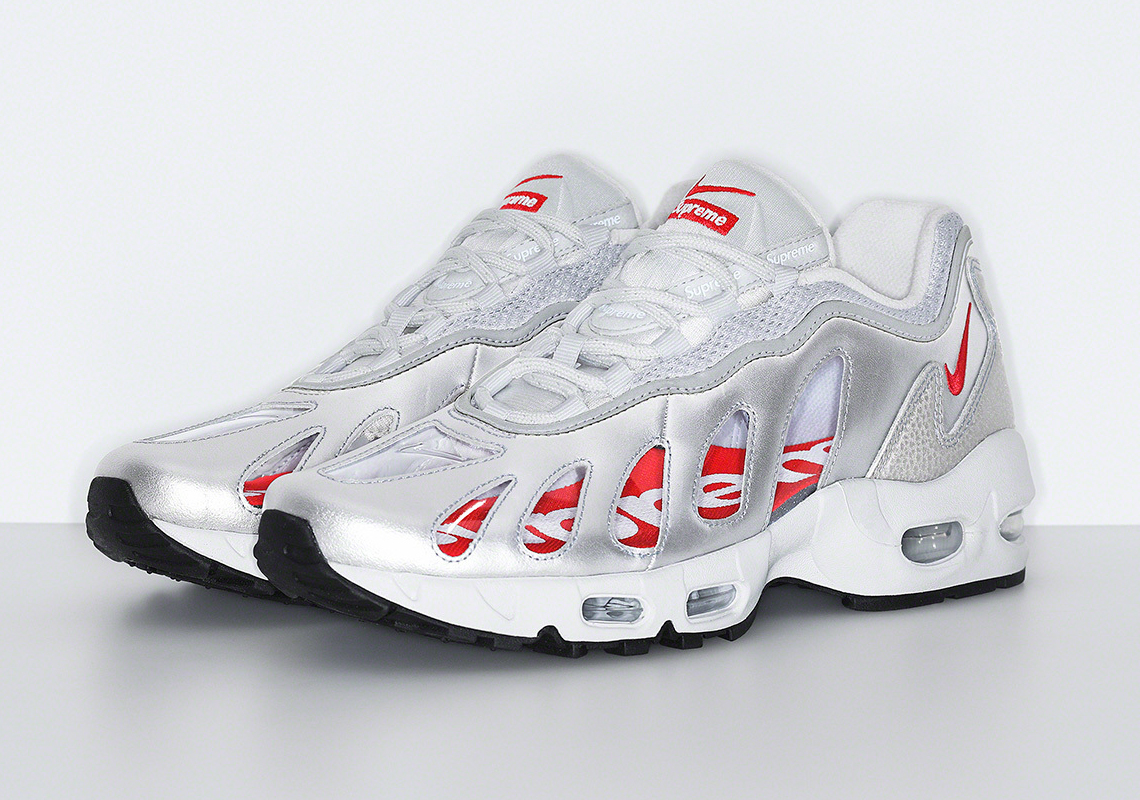 Supreme Nike Air Max 96 Silver Release Date 3