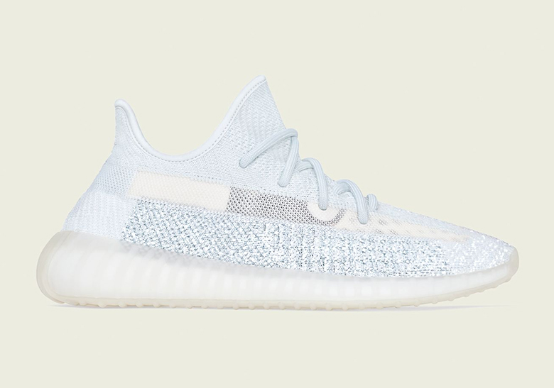 Yeezy 350 Cloud White Reflective 2021 Restock