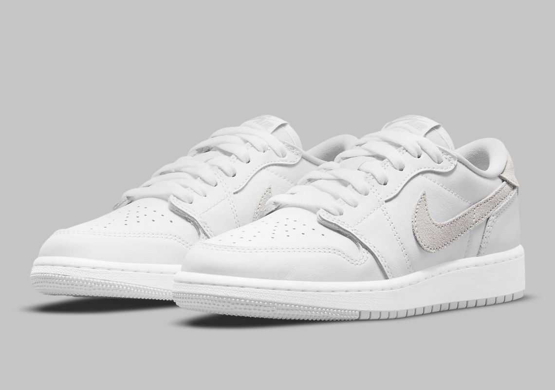 The Air Jordan 1 Low OG “Neutral Grey” Releasing In Grade School Sizes On June 24th