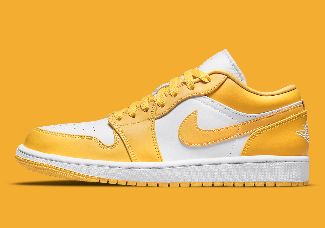 Air Jordan 1 Low Appears With Mustard Uppers