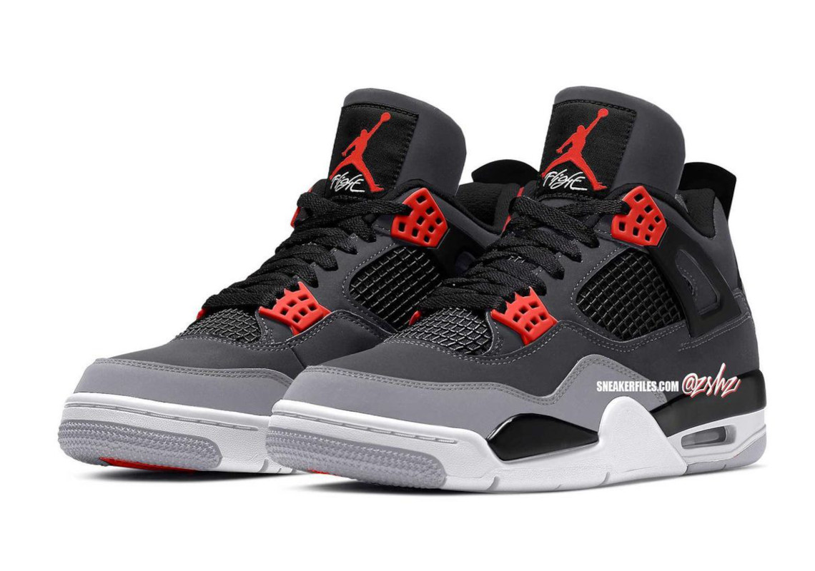 An Air Jordan 4 "Infrared 23" Release Expected February 2022