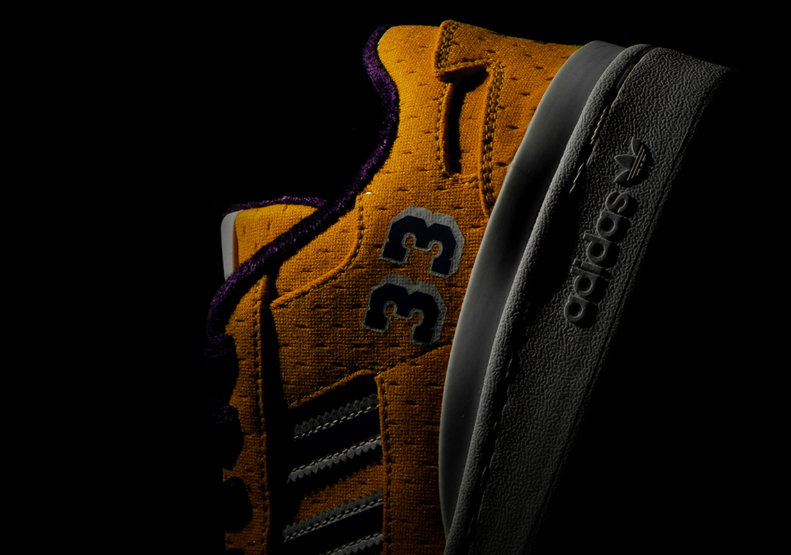 Kareem Abdul Jabbar Adidas Forum Low Lakers 4