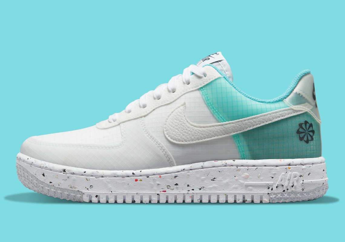 The Nike Air Force 1 Low "Move To Zero" Appears With Aqua Panels