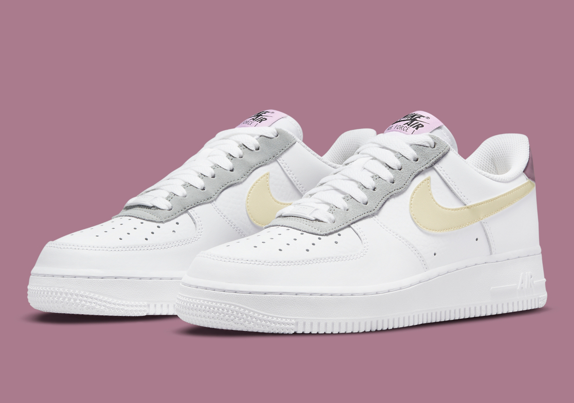 A Mix Of Muted Pastels Appear On This Nike Air Force 1 Low