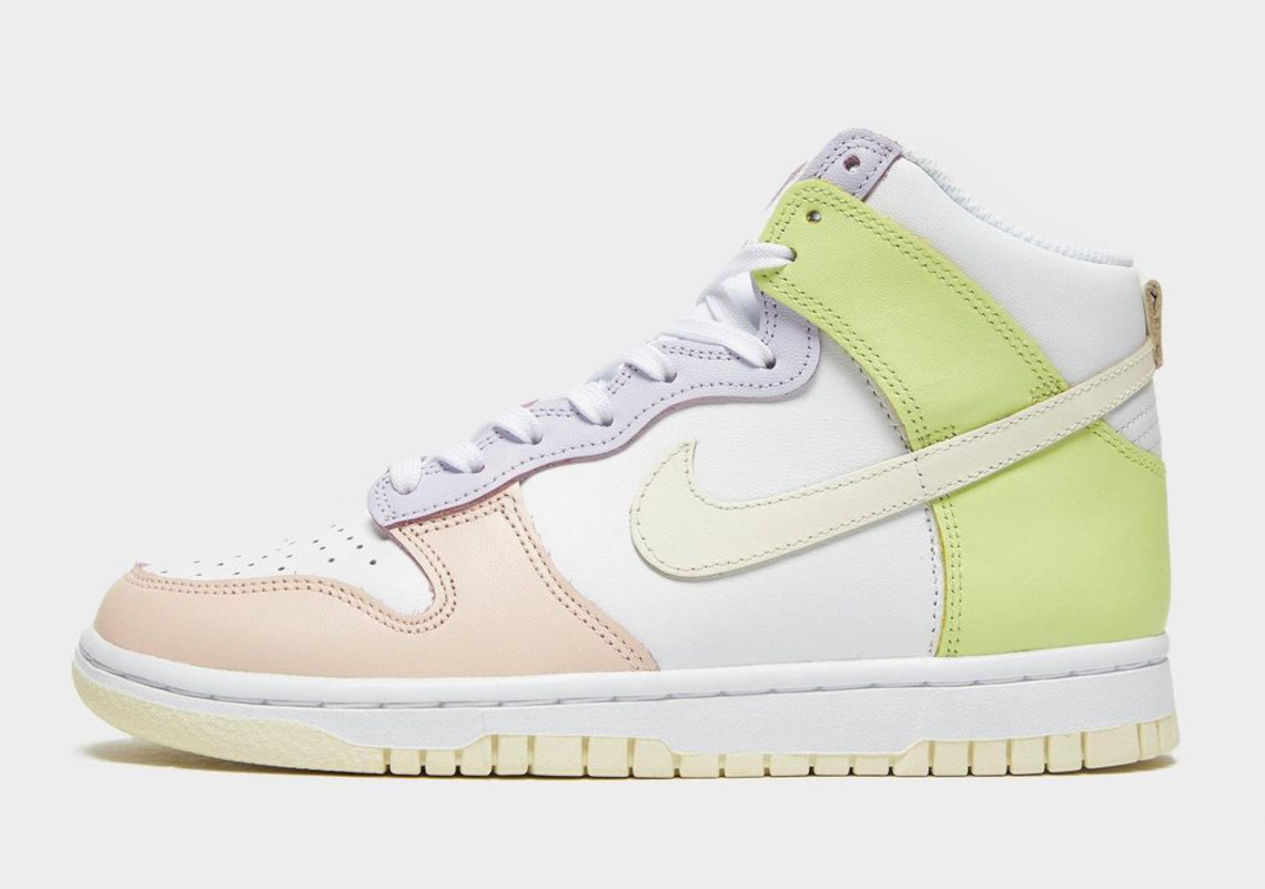 Nike Dunk High White Pastel 2021 2